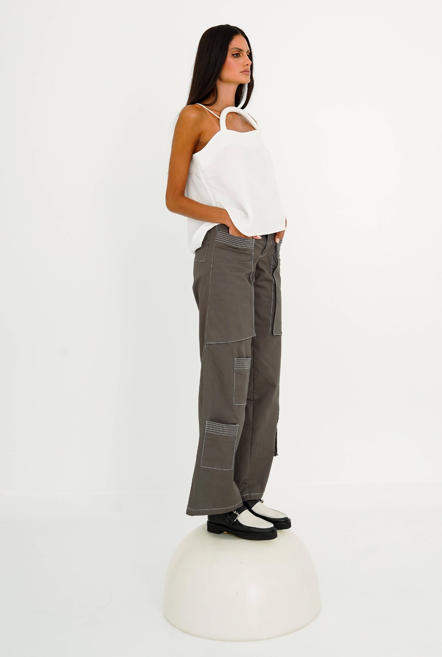 Cubo Grizzle gray PANT