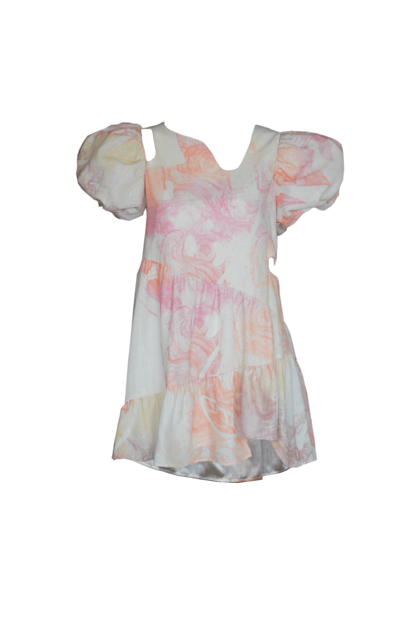 Pinkish Pond Oophaga Dress